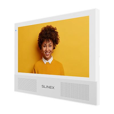 картинка Slinex Sonik-7 Cloud цвет белый. 7" AHD Видеодомофон с переадресацией входящего вызова от компании Intant